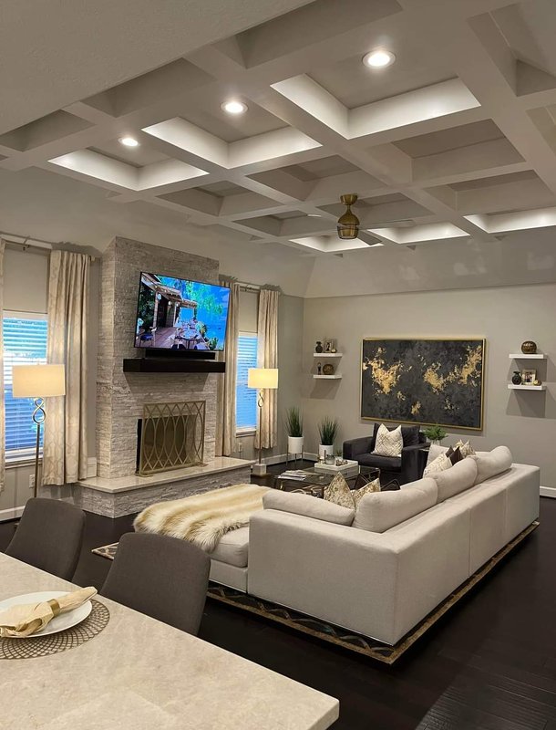 living room renovation